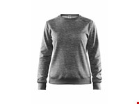 Craft - Leisure Crewneck W Dk Grey Melange XS