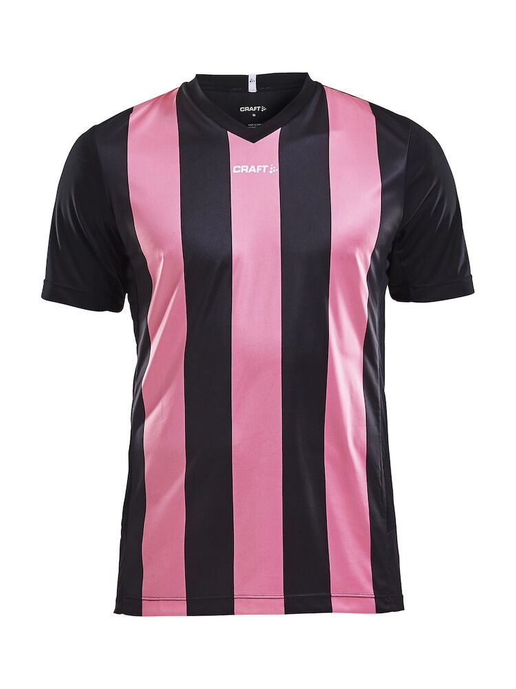 Craft - Progress Jersey Stripe M Black/Pop XL