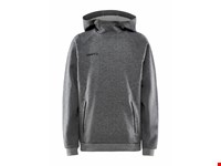 Craft - CORE Soul Hood Sweatshirt Jr Dk Grey Melange 146/152