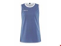 Craft - Progress Reversible Basket Singlet W Club Cobolt/White M