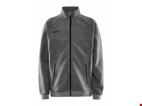 Craft - CORE Soul Full Zip Jacket Jr Dk Grey Melange 134/140