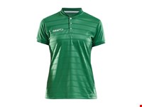 Craft - Pro Control Button Jersey W Team Green/White L