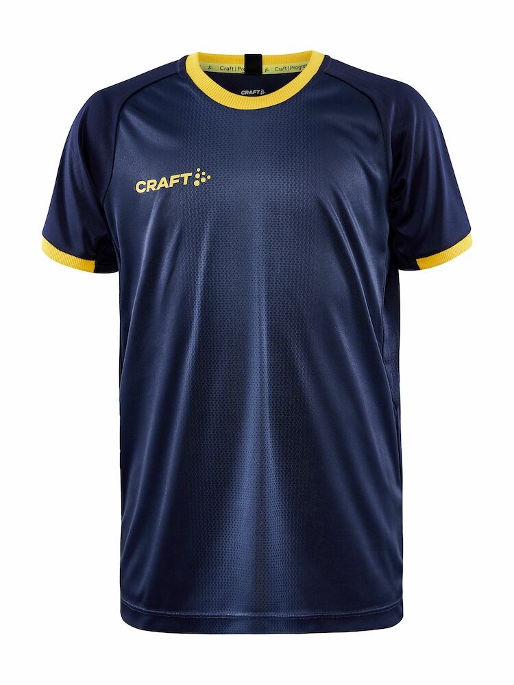 Craft - Progress 2.0 Graphic Jersey JR Navy/Sweden Yellow 158/164