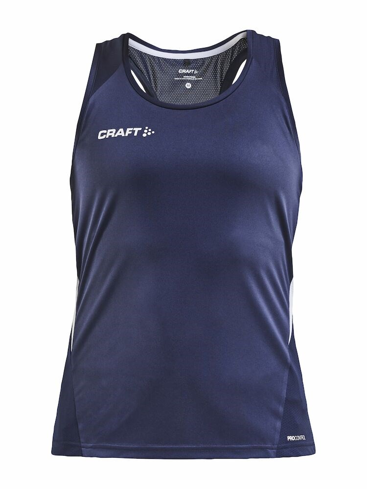 Craft - PRO Control Impact Singlet W Navy/White M