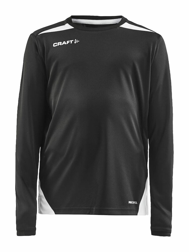 Craft - Pro Control Impact LS Tee Jr Black/White 146/152