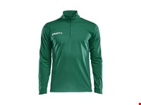 Craft - Progress Halfzip LS Tee M Team Green XS