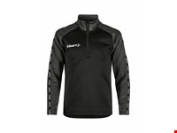 Craft - Squad 2.0 Half Zip Jr Black-Granite 110/116