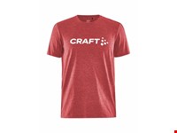 Craft - Community Logo SS Tee M Bright Red Melange S