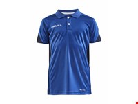Craft - Pro Control Impact Polo Jr Club Cobolt/Navy 134/140