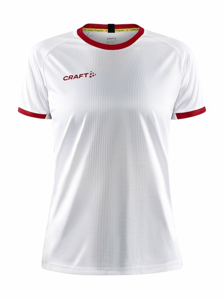 Craft - Progress 2.0 Graphic Jersey W White/Bright Red XXL
