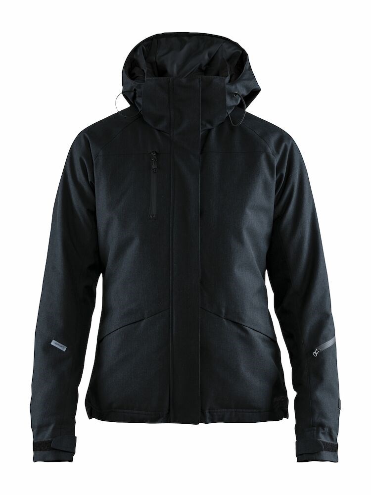 Craft - Mountain Padded Jacket W Black Melange/Black L
