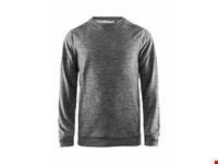 Craft - Leisure Crewneck M Dk Grey Melange 4XL