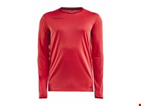 Craft - PRO Control Impact LS Tee M Bright Red/Black XXL