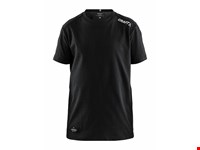 Craft - Community Mix SS Tee Jr Black 146/152