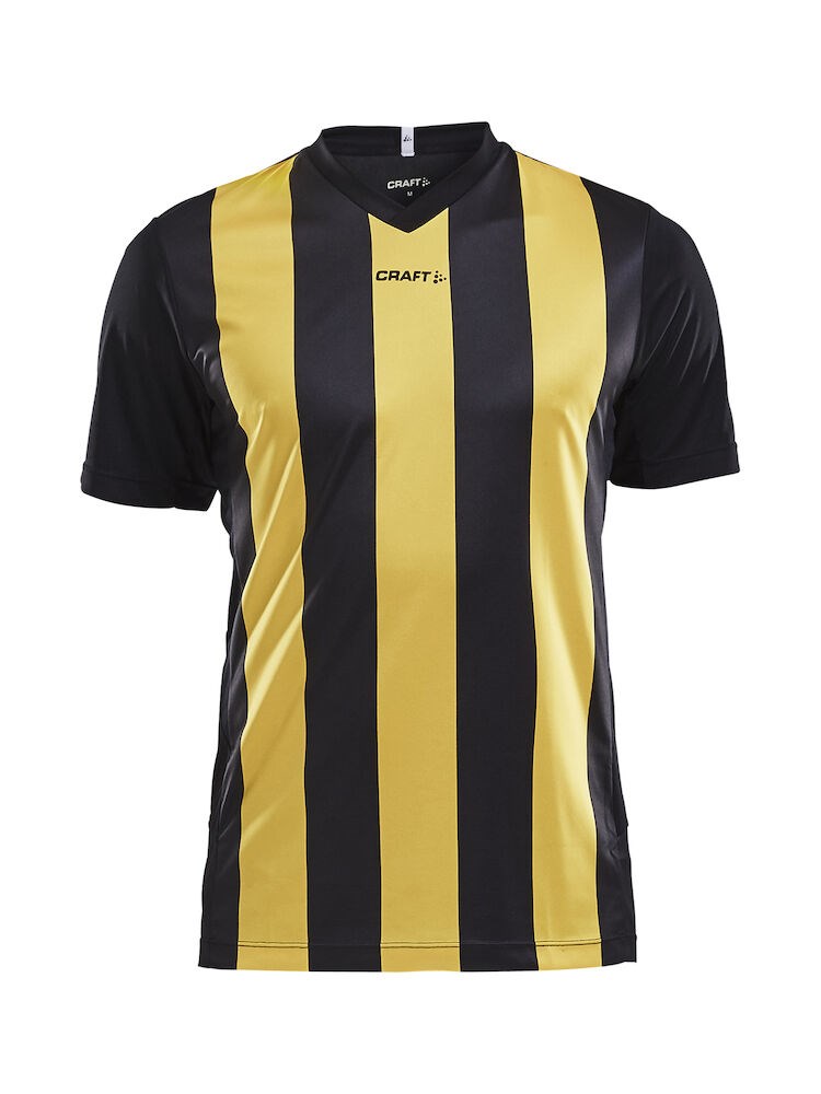 Craft - Progress Jersey Stripe M Black/Sweden Yellow XL