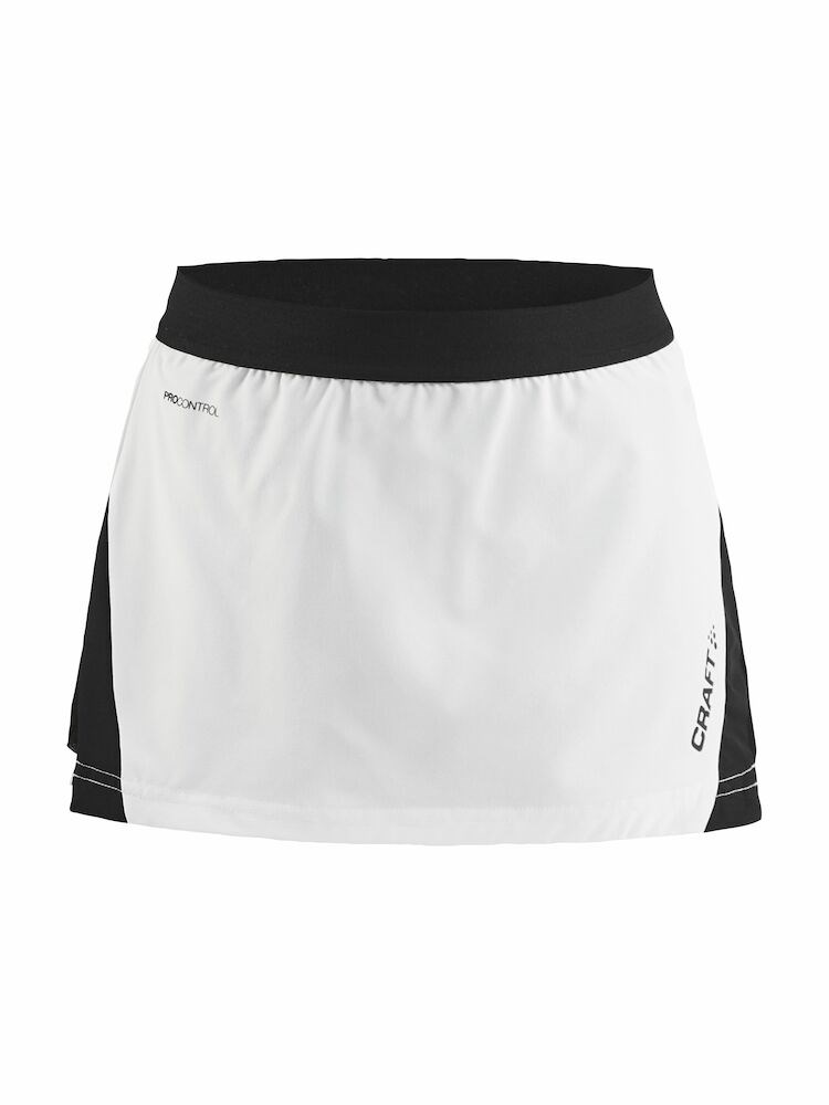 Craft - Pro Control Impact Skirt Jr White/Black 134/140