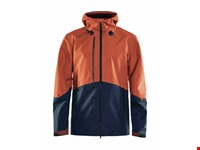 Craft - Block shell jkt M Pepper/Dark Navy S