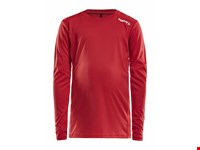 Craft - Rush LS Tee Jr Bright Red 110/116