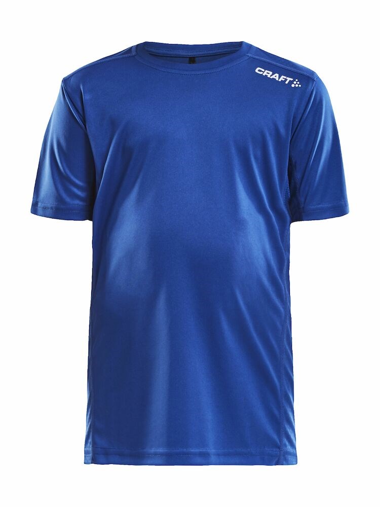 Craft - Rush SS Tee Jr Club Cobolt 146/152