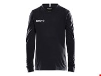 Craft - Squad Go Jersey Solid Ls Jr Black 146/152