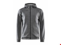 Craft - CORE Soul Full Zip Hood M Dk Grey Melange XL