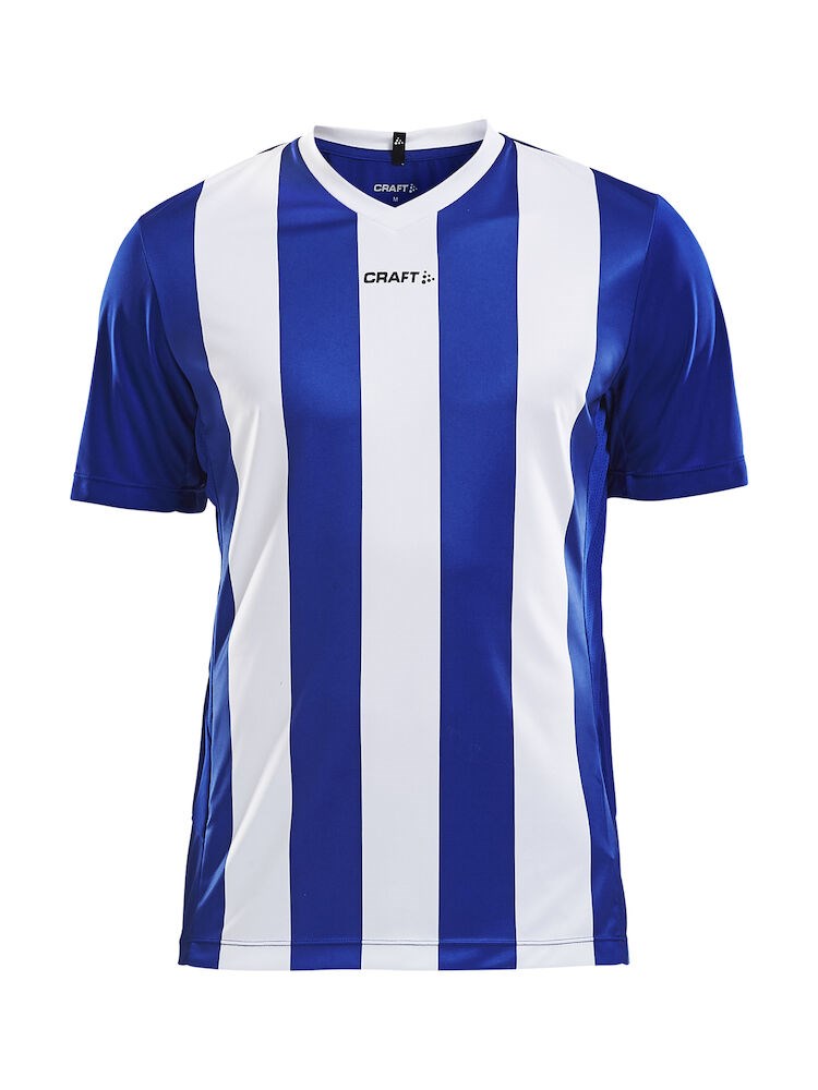 Craft - Progress Jersey Stripe M Club Cobolt 3XL