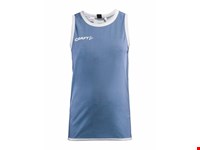Craft - Progress Reversible Basket Singlet Jr Club Cobolt/White 122/128