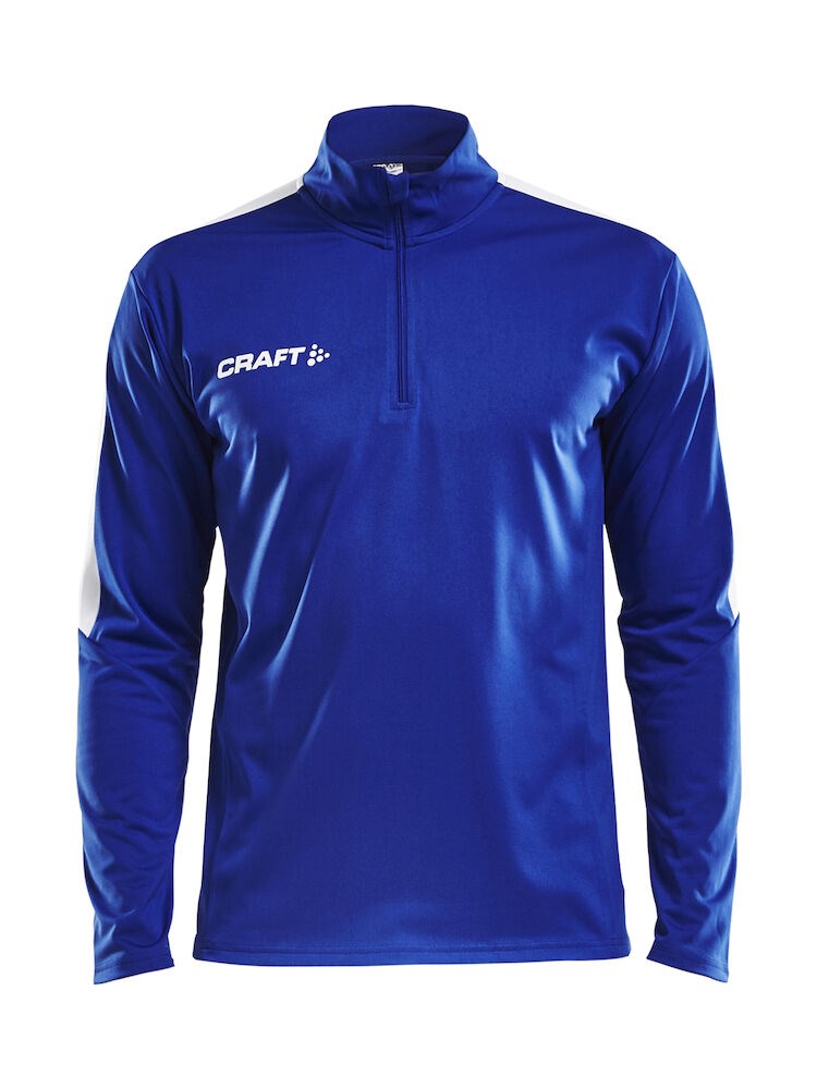 Craft - Progress Halfzip LS Tee M Club Cobolt XL