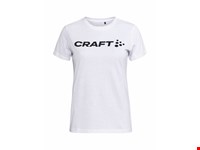 Craft - Community Logo SS Tee W White-Melange XS