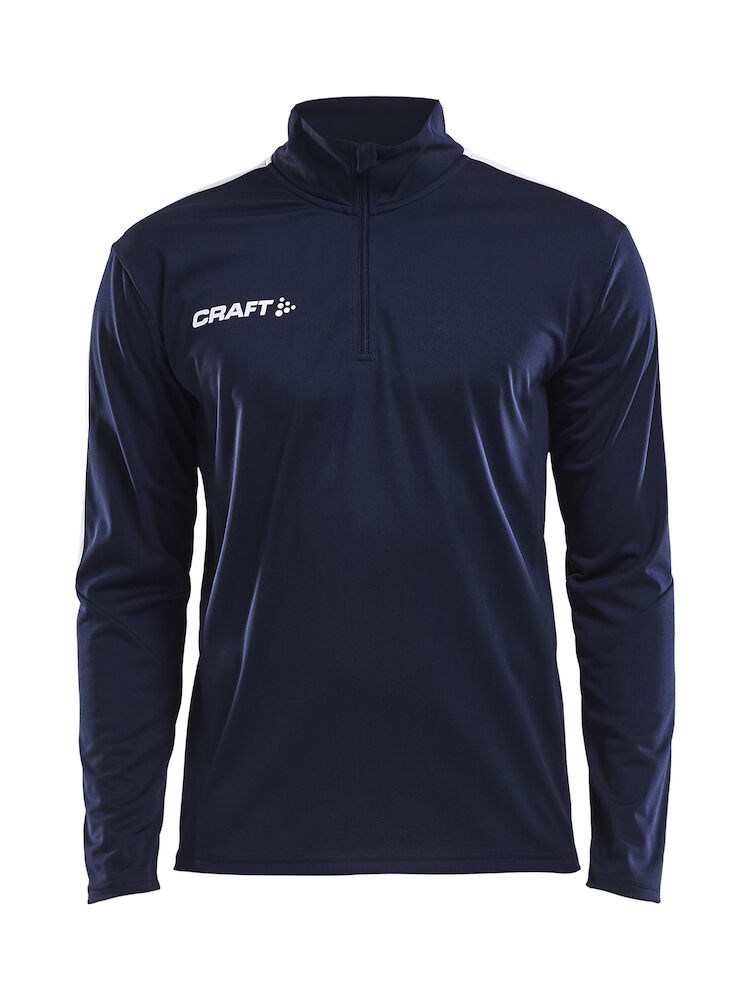 Craft - Progress Halfzip LS Tee M Navy L