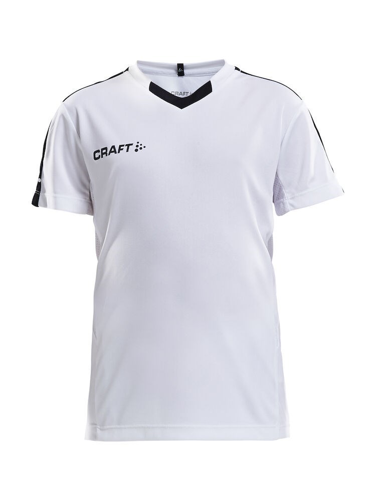 Craft - Progress Jersey Contrast JR White 134/140