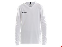 Craft - Squad Go Jersey Solid Ls Jr White 134/140