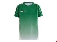 Craft - Pro Control Fade Jersey Jr Team Green/White 122/128