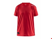 Craft - Community Function SS Tee Jr Bright Red 122/128