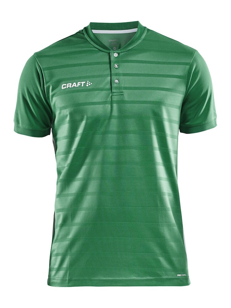 Craft - Pro Control Button Jersey M Team Green/White XXL