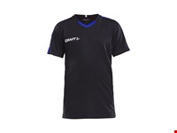 Craft - Progress Jersey Contrast JR Black/Club Cobolt 146/152