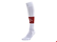 Craft - Squad Sock Contrast White/Bright Red 28/30