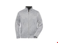 Men's Knitted Workwear Fleece Jacket - SOLID -