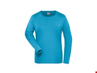 Ladies' BIO Stretch-Longsleeve Work - SOLID -