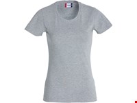 Clique - Carolina S/S Grijs-Melange M