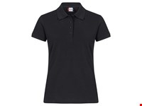 Clique - Heavy Premium Polo Women Zwart L