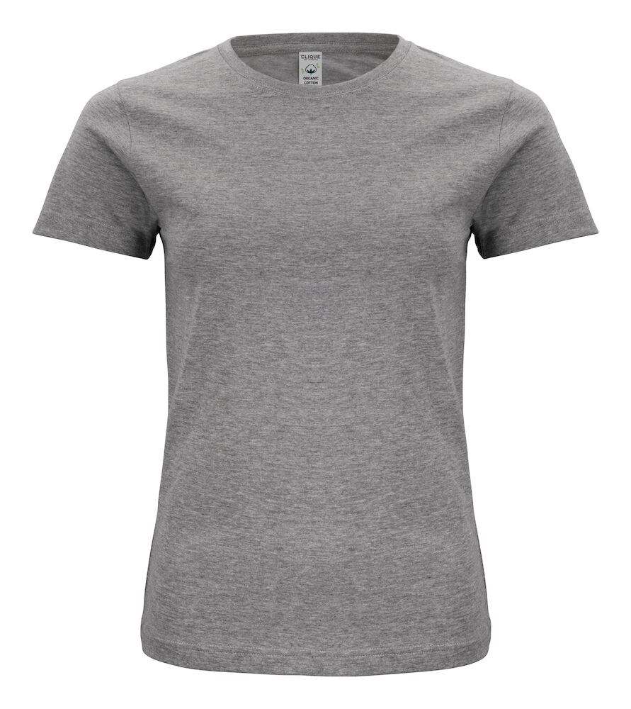 Clique - Classic OC-T Women Grijsmelange XXL