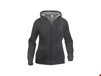 Clique - Basic Hoody Full Zip Women Antraciet Melange S