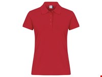 Clique - Heavy Premium Polo Women Rood M