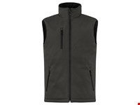 Clique - Padded Softshell Vest Donkergrijs M