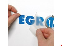 Vinylstickers in elke vorm en folie met applicatiefolie