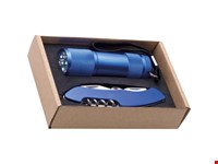 Zaklamp en zakmes-set 