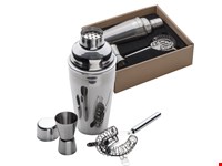 Metalen cocktail-set 