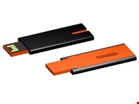 USB stick Skim 2.0 zwart-oranje 512MB