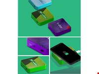 Draadloze oplader-powerbank Layer Led 10000 mAh-5W